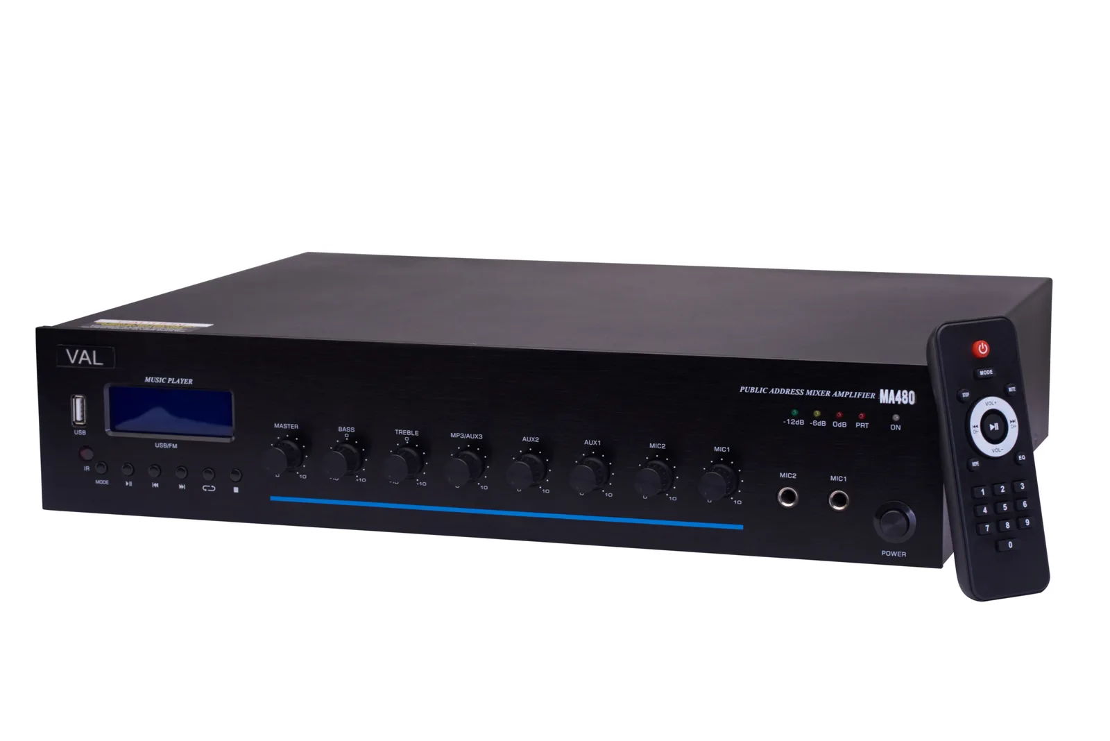 Val Audio MA480 — rear panel